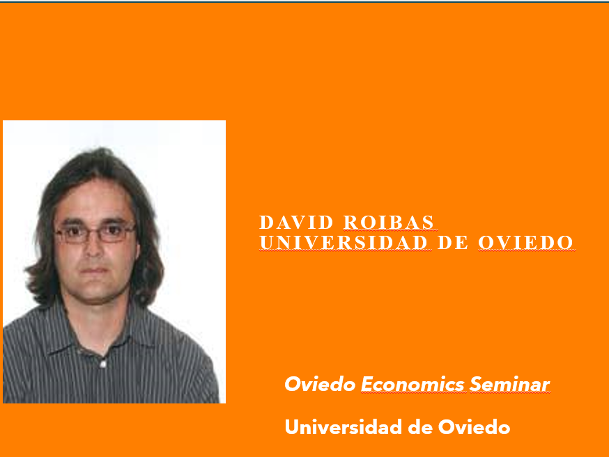 Imagen Seminario de David Roibas (Universidad de Oviedo), el 24 de enero de 2024, +info