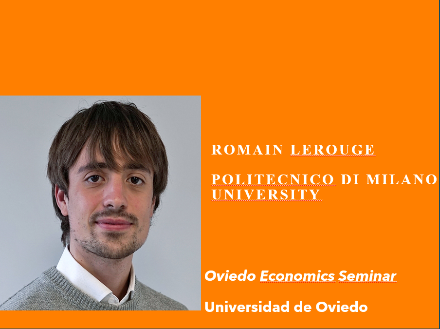 Imagen Seminario de Romain Lerouge (Universidad de Oviedo), el 14 de febrero de 2024, +info