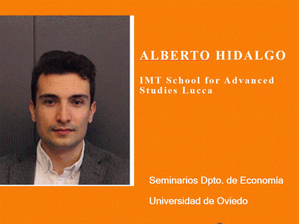 Imagen Seminario de Alberto Hidalgo (IMT School for Advanced Studies Lucca) el 1 de marzo de 2024