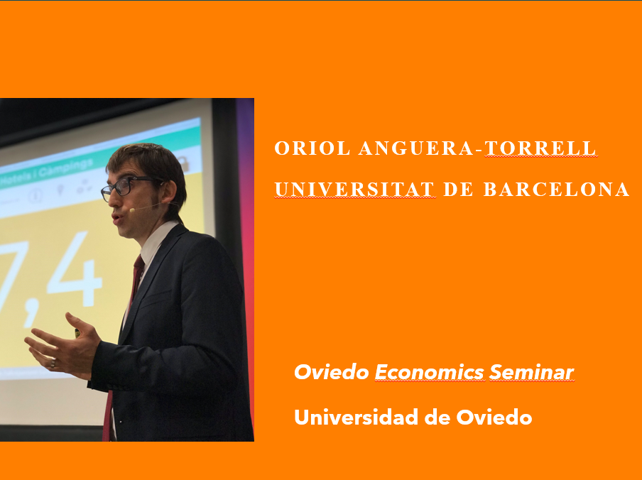 Imagen Seminario de Dr. Oriol Anguera (CETT Barcelona School of Tourism, Hospitality and Gastronomy, Universitat de Barcelona, el 8 de marzo de 2024, +info