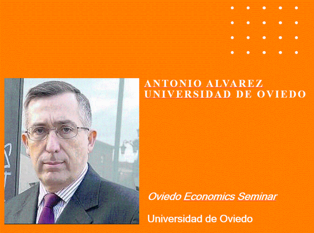 Imagen Seminario de Antonio Alvarez (Universidad de Oviedo), el 20 de marzo de 2024, +info