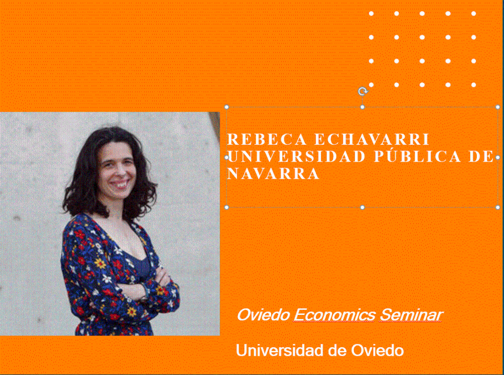 Imagen Seminario de Rebeca Echavarri (Universidad Pública de Navarra) el JUEVES 2 de mayo de 2024, +info