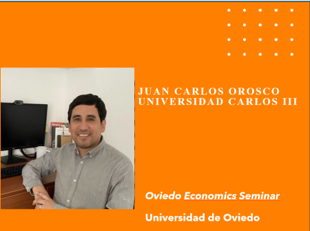 Imagen Seminario de Juan Carlos Orosco (Universidad Carlos III), el 22 de...