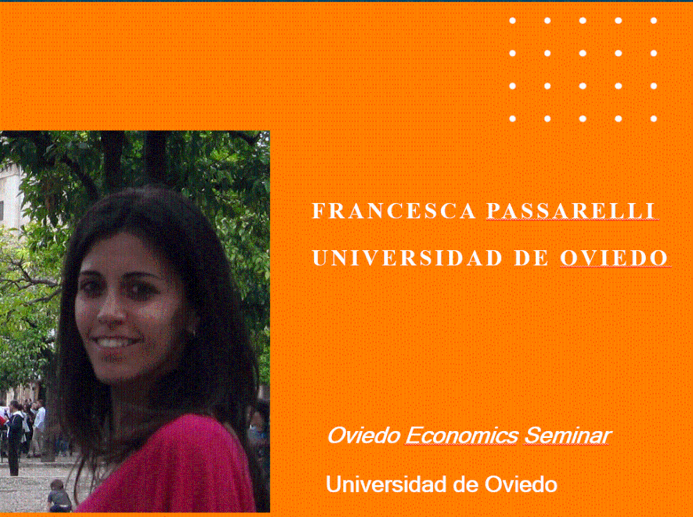 Imagen Seminario de Francesca Passarelli (Universidad de Oviedo), el 15 de noviembre de 2024 , +info