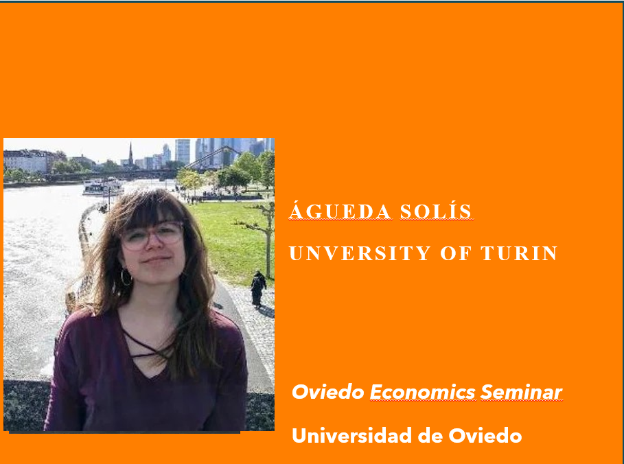 Imagen Seminario de Águeda Solís (University of Turin), el 8 de enero de 2025, +info